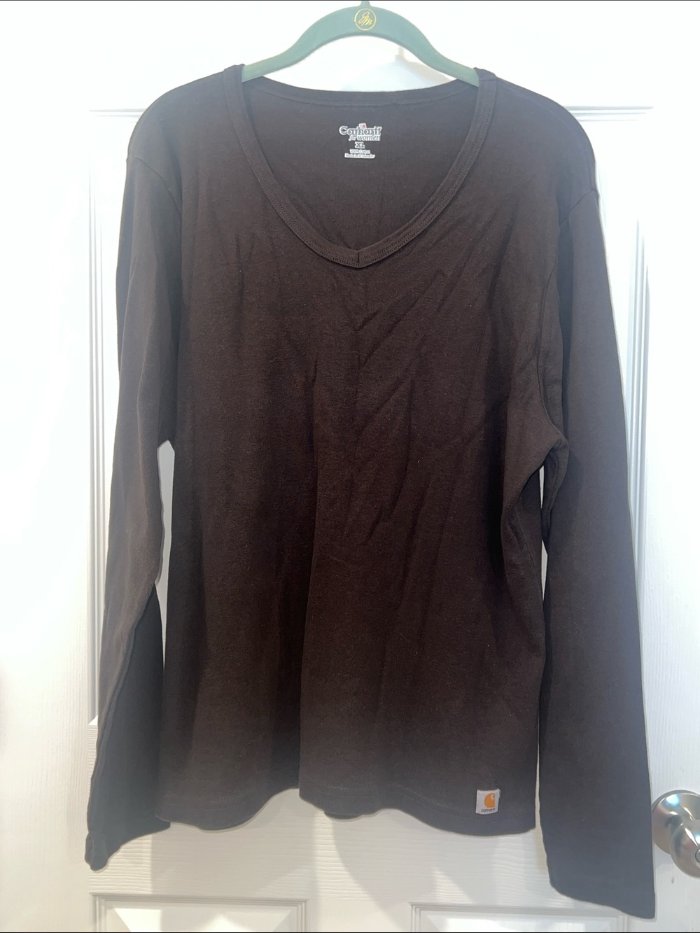 Carhartt Brown Long Sleeve T-Shirt XL